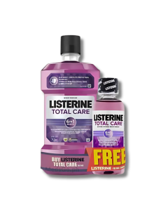 Image of LISTERINE MOUTHWASH TOTAL CARE 250ML + FREE 100ML