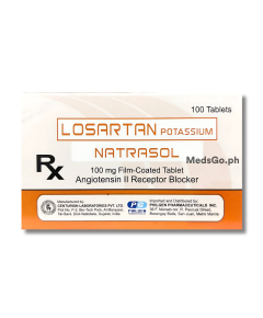 Image of NATRASOL LOSARTAN 100MG - 1 BOX X 100 TABS