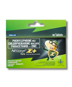 Image of NEOZEP Z+ FORTE - 1 PACK X 10 TABLETS