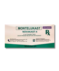 Image of NOVAKAST-4 MONTELUKAST 4MG - 1 CHEWABLE TABLET
