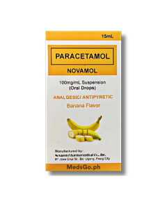 Image of NOVAMOL PARACETAMOL 100MG / ML ORAL DROPS 15ML