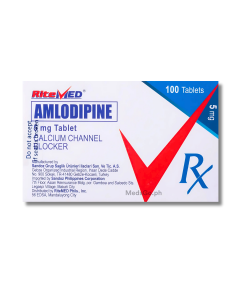 Image of RITEMED AMLODIPINE 5MG - 1 TABLET