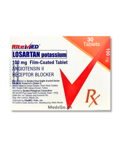 Image of RITEMED LOSARTAN 100MG - 1 TABLET