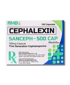 SANCEPH-500 Cefalexin 500mg Capsule 1's