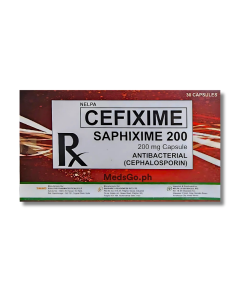 Image of SAPHIXIME 200 CEFIXIME TRIHYDRATE 200MG CAPSULE 1'S