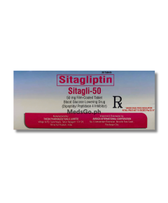 SITAGLI-50 Sitagliptin 50mg Film-Coated Tablet 1's