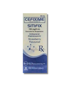 Image of SITIFIX CEFIXIME 100MG / 5ML GRANULES FOR SUSPENSION 60ML