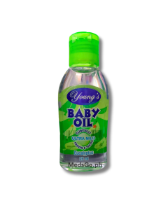 Image of YOUNG'S BABY OIL ULTRA MILD EUCALYPTUS 25ML