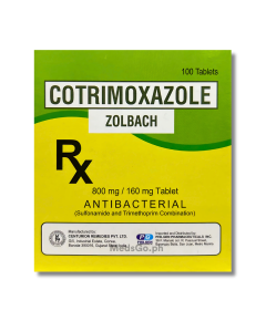 Image of ZOLBACH COTRIMOXAZOLE 800MG / 160MG TABLET 1'S