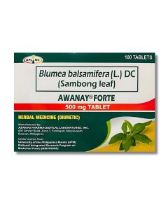 Image of AWANAY FORTE SAMBONG LEAF 500MG - 1 TABLET