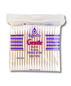 Image of BABYFLO GENTLE BUDS PAPER STEM 200'S