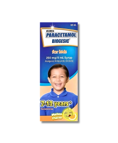 Image of BIOGESIC PARACETAMOL 250MG / 5ML SUSPENSION 60ML MELON