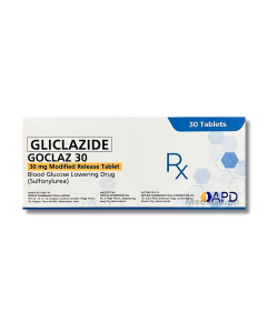 Image of GOCLAZ 30 GLICLAZIDE 30MG - 1 TABLET