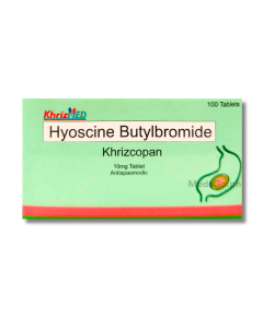Image of KHRIZCOPAN HYOSCINE N-BUTYLBROMIDE 10MG - 1 TABLET