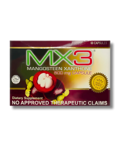 Image of MX3 MANGOSTEEN XANTHONE 500MG CAPSULE 1'S
