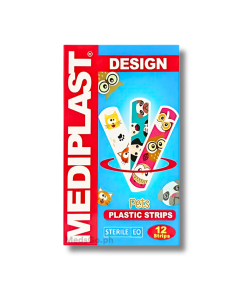 Image of MEDIPLAST PET PLASTIC STRIPS (STERILE) - 1 BOX X 12'S