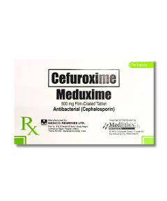 Image of MEDUXIME CEFUROXIME 500MG - 1 TABLET