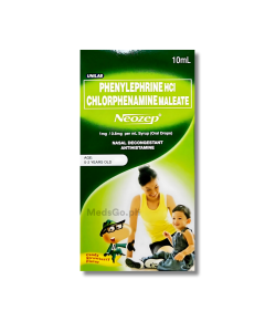 Image of NEOZEP PHENYLEPHRINE / CHLORPHENAMINE 1MG / 0.8MG ORAL DROPS 10ML
