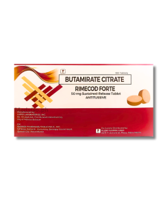 Image of RIMECOD FORTE BUTAMIRATE CITRATE 50MG - 1 TABLET
