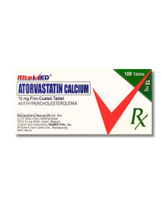 Image of RITEMED ATORVASTATIN 10MG - 1 TABLET
