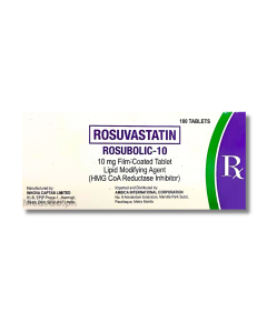 Image of ROSUBOLIC-10 ROSUVASTATIN 10MG - 1 TABLET
