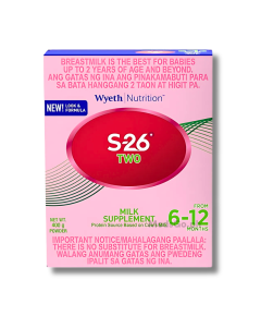 Image of S-26 2 FOR 6-12 MONTHS INFANT FORMULA 400G