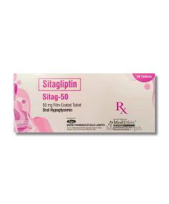 Image of SITAG-50 SITAGLIPTIN 50MG - 1 TABLET