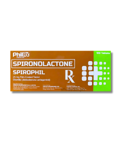 Image of SPIROPHIL SPIRONOLACTONE 25MG - 1 TABLET