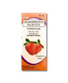 Image of TYPHECLOR CHLORAMPHENICOL 125MG / 5ML SUSPENSION 60ML