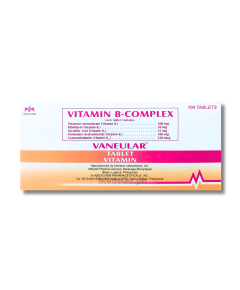 Image of VANEULAR VITAMIN B COMPLEX TABLET 1'S