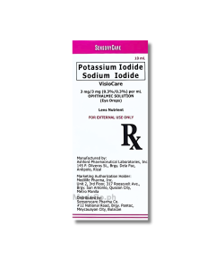 Image of VISIOCARE POTASSIUM IODIDE / SODIUM IODIDE 3MG / 3MG EYE DROPS 10ML