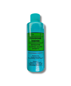 Image of ZETADONE POVIDONE-IODINE 10MG / 100ML (10% W/V) TOPICAL SOLUTION 120ML