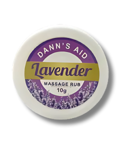 Image of DANN'S AID LAVENDER MASSAGE RUB 10G