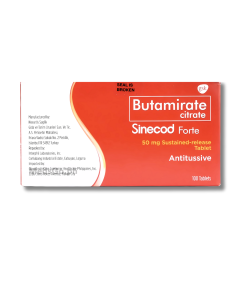 Image of SINECOD FORTE BUTAMIRATE CITRATE 50MG - 1 TABLET
