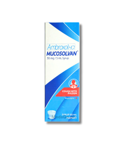 Image of MUCOSOLVAN AMBROXOL 30MG / 5ML SYRUP 125ML