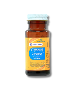 Image of UNITED HOME GLYDOLAX GLYCEROL 1.9G RECTAL SUPPOSITORY 12'S