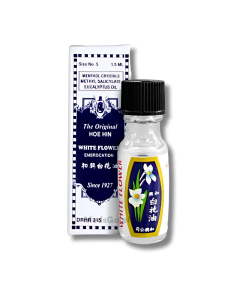 Image of WHITE FLOWER EMBROCATION MENTHOL CRYSTALS / METHYL SALICYLATE / EUCALYPTUS OIL 30%/ 40%/ 18% (W/W) EMBROCATION 1.5ML