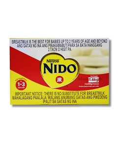 Image of NIDO JR. MILK SUPPLEMENT FOR 1-3 YEARS OLD 1.6KG (4X400G)