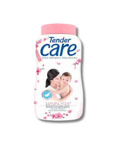 Image of TENDER CARE TALC SAKURA SCENT POWDER 50G