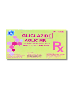 Image of AGLIC MR GLICLAZIDE 30MG - 1 TABLET