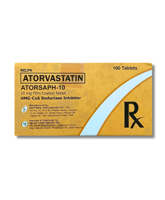 Image of ATORSAPH ATORVASTATIN 10MG - 1 TABLET