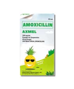 Image of AXMEL AMOXICILLIN 100MG / ML POWDER FOR SUSPENSION (ORAL DROPS) 10ML