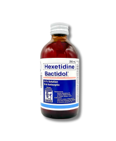 Image of BACTIDOL GARGLE 250ML - HEXETIDINE 0.1%