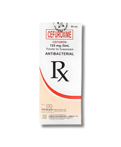 Image of CEFUROX CEFUROXIME 125MG / 5ML POWDER FOR SUSPENSION 50ML
