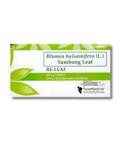 Image of RE-LEAF BLUMEA BALSAMIFERA L. (SAMBONG LEAF) 250MG TABLET 1'S