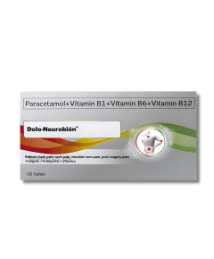 Image of DOLO-NEUROBION PARACETAMOL / VITAMIN B1 / VITAMIN B6 / VITAMIN B12 500MG / 50MG / 100MG / 100MCG TABLET 1'S