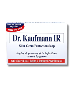 Image of DR. KAUFMANN IR SULFUR SOAP WHITE 80G 1'S