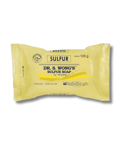 Image of DR. S. WONG'S SULFUR SOAP (YELLOW) SULFUR 2G / 100G SOAP 135G