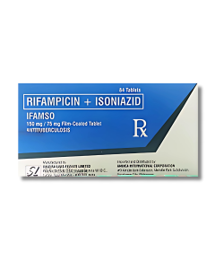 Image of IFAMSO RIFAMPICIN / ISONIAZID 150MG / 75MG - 1 TABLET