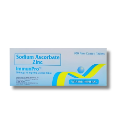 Image of IMMUNPRO 1 TABLET - ASCORBIC ACID / ZINC 500MG / 10MG